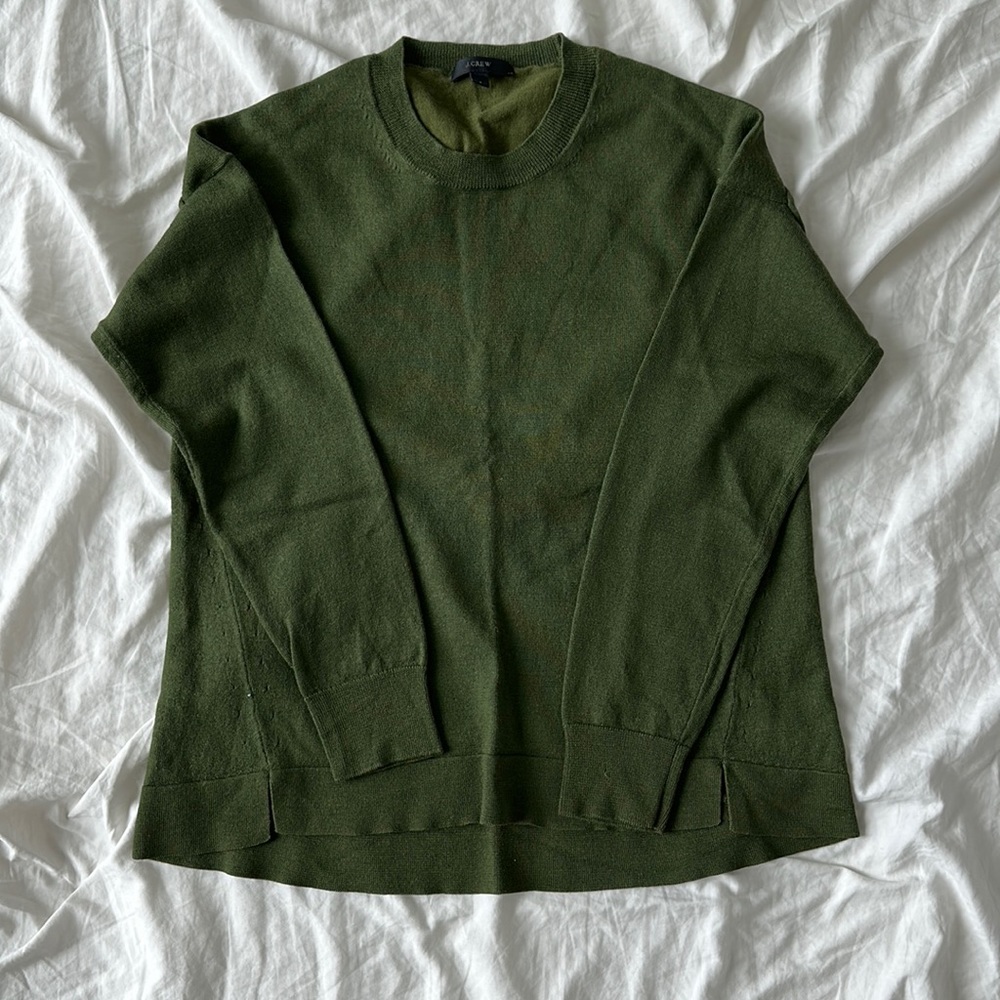 Jcrew merino Woolf blend sweater in S